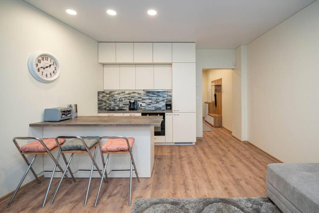 Homely Kreves Apartment By Polo Apartments Каунас Екстер'єр фото