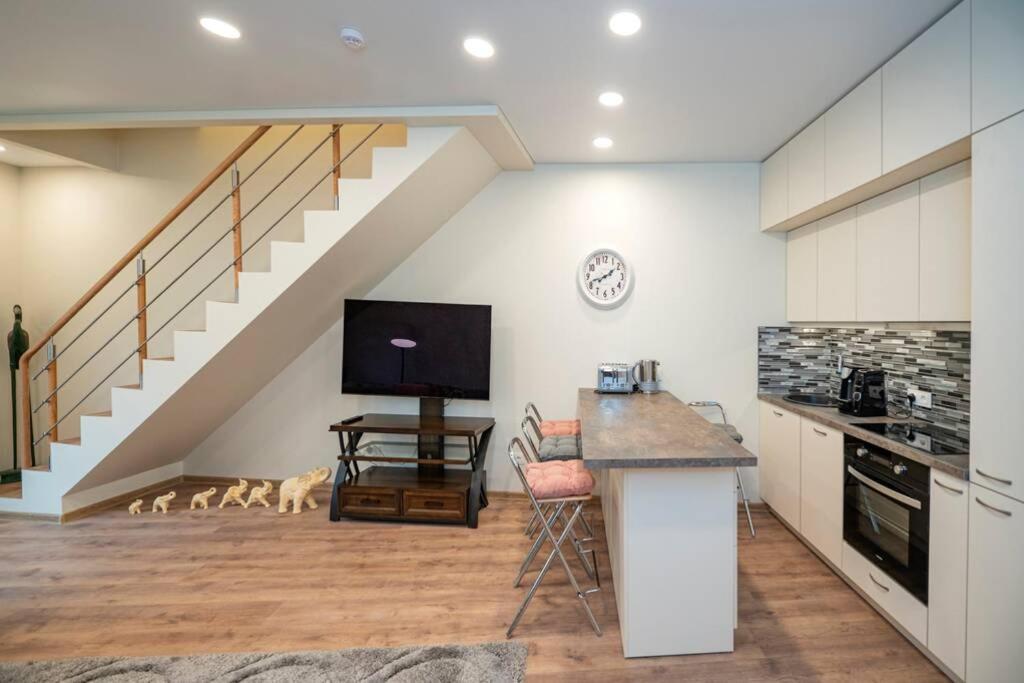 Homely Kreves Apartment By Polo Apartments Каунас Екстер'єр фото